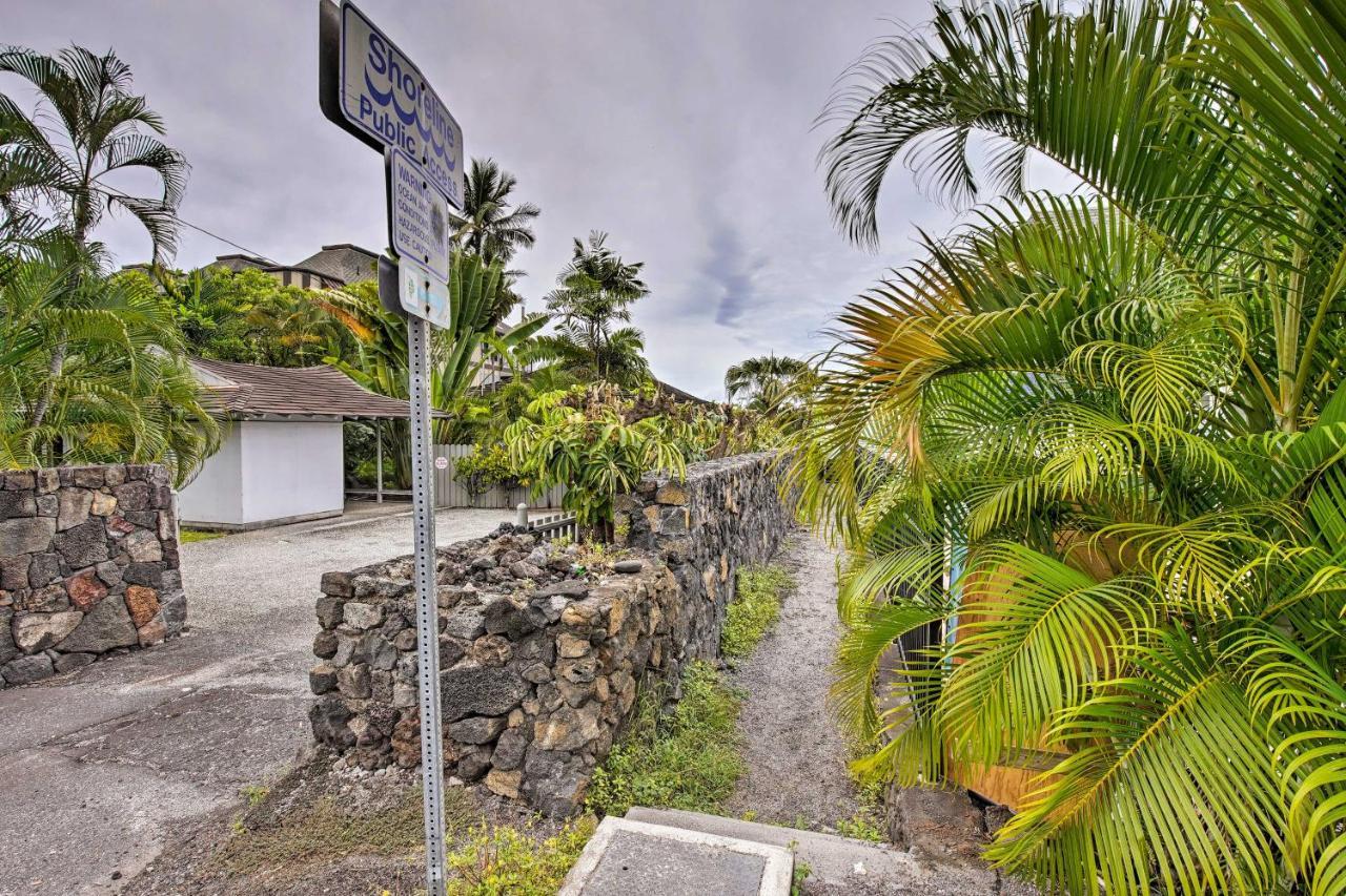 Walk To Turtle Beach From Kailua-Kona Apt! المظهر الخارجي الصورة